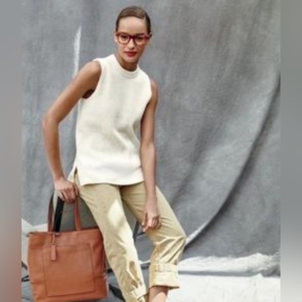J. Crew sleeveless sweater